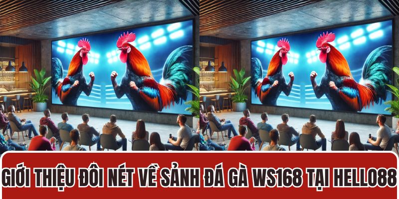 Giới thiệu đôi nét về sảnh đá gà WS168 tại Hello88