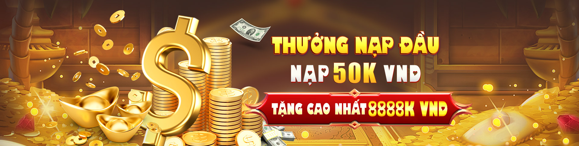 Nạp lần đầu tặng 50k